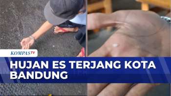 Fenomena Hujan Es Terjang Kota Bandung | BERITA UTAMA