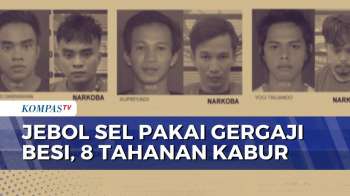 8 Tahanan Polres Bangka Kabur Usai Gergaji Sel, 6 Masih Diburu Polisi | BERUT