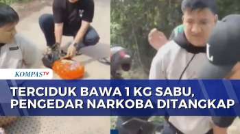 Tertangkap Basah! Pengedar Narkoba Bawa Sabu 1 Kg Tak Berkutik saat Ditangkap | BERUT