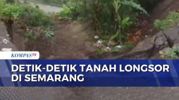Hujan Deras Semalaman, Inilah Detik-Detik Tanah Longsor Di Semarang | BERUT