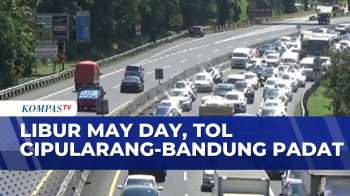 Tol Cipularang Ke Bandung Dipadati Pengendara Saat Libur Hari Buruh | INDONESIA UPDATE