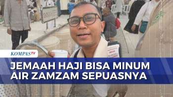 Jemaah Haji Padati Masjidil Haram, Bisa Minum Air Zamzam Sepuasnya | SAPA SIANG
