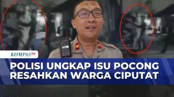Viral Teror Pocong Berkeliaran di Ciputat Timur, Polisi: Pengamen Berkostum | KOMPAS MALAM