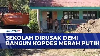 Viral! Tiang Dan Lantai Sekolah Dijebol Demi Proyek Koperasi Desa Merah Putih Di NTT
