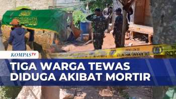 Ledakan Diduga Mortir Tewaskan Tiga Warga di Bandung Barat, Polisi Selidiki | KOMPAS PAGI