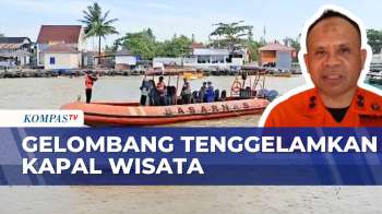 Tim SAR Selamatkan Sebelas Wisatawan Asing Korban Kapal Tenggelam di Teluk Tomini | KOMPAS MALAM