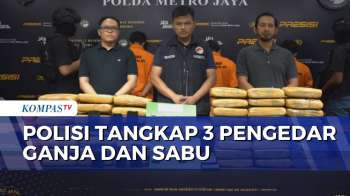Polda Metro Jaya Tangkap 3 Pengedar Narkoba di Jakarta Timur, Sita Hampir 28 Kg Ganja | BORGOL
