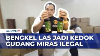 Modus Gudang Miras Ilegal Di Bandung, Disamarkan Sebagai Bengkel Las | BORGOL