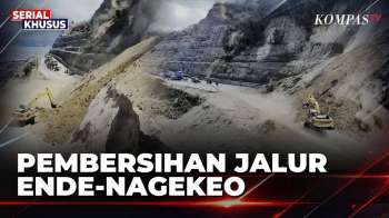 Tertutup Material Longsor, Jalur Akses Ende-Nagekeo Dibersihkan | SAPA MALAM