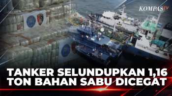 Kapal Tanker Mongolia Diduga Selundupkan 1,16 Ton Bahan Dasar Sabu, 8 Orang Ditangkap | BERUT