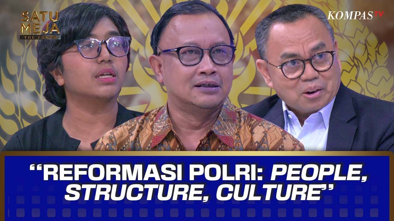Pengamat Beri Rekomendasi Reformasi Polri Dimulai dari Penegakan Hukum | SATU MEJA