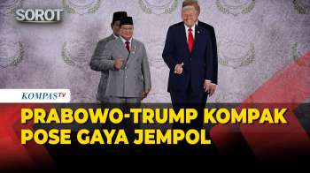 Kompak! Pose Jempol Prabowo Dan Trump Di KTT Perdamaian Gaza