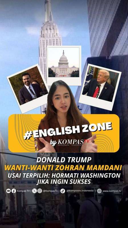 TRUMP WANTI-WANTI ZOHRAN MAMDANI USAI TERPILIH: HORMATI WASHINGTON JIKA INGIN SUKSES