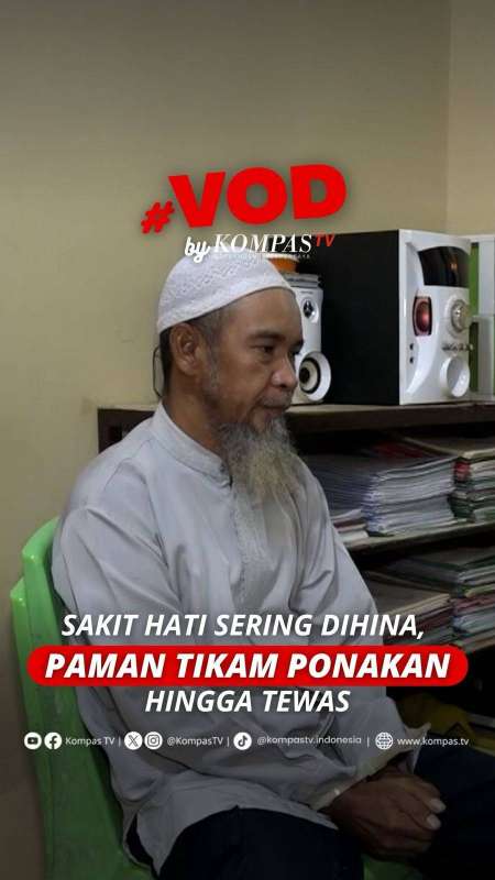 SAKIT HATI SERING DIHINA, PAMAN TIKAM PONAKAN HINGGA TEWAS