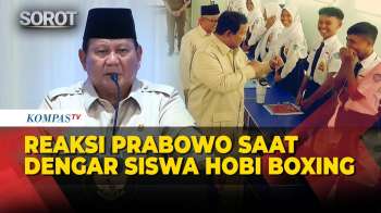 Canda Presiden Prabowo Tantang Adu Tinju Siswa SMPN 4 Kota Bekasi