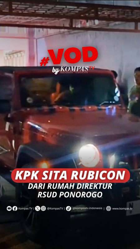 KPK SITA RUBICON DARI RUMAH DIREKTUR RSUD PONOROGO