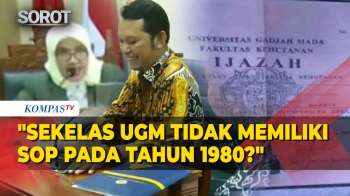 Majelis Sidang Komisioner KIP: Sekelas UGM Tidak Memiliki SOP pada tahun 1980 ?