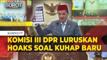 [FULL] Ketua Komisi III DPR Luruskan 4 Hoaks KUHAP Baru, Penyadapan Hingga Penyitaan