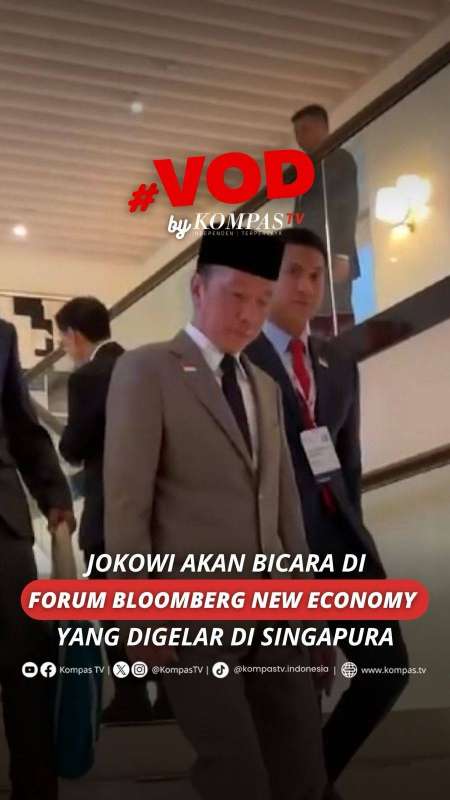 JOKOWI AKAN BICARA DI FORUM BLOOMBERG NEW ECONOMY YANG DIGELAR DI SINGAPURA