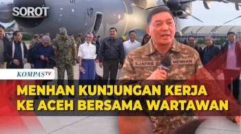 Menhan Sjafrie Kunker Ke Aceh Bersama Wartawan Tinjau Pembangunan Yonif TP 857/GG