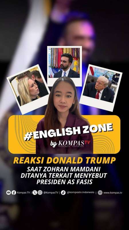 REAKSI DONALD TRUMP SAAT ZOHRAN MAMDANI DITANYA TERKAIT MENYEBUT PRESIDEN AS FASIS