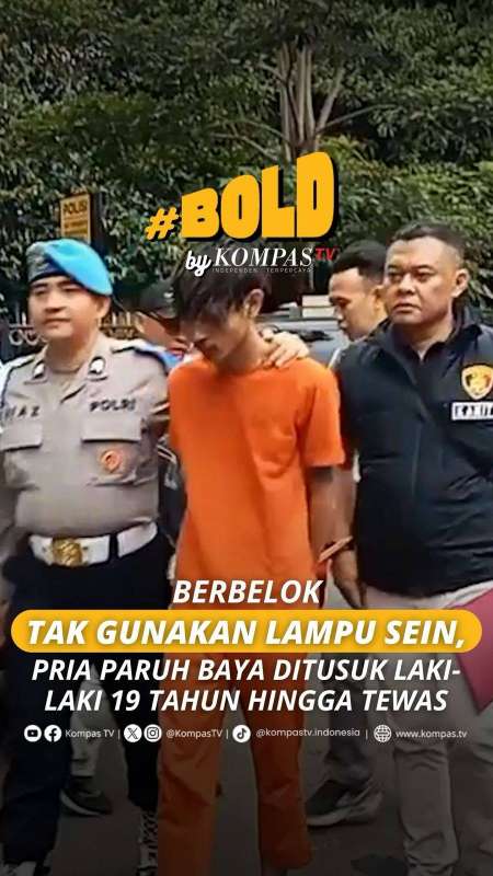 BERBELOK TAK GUNAKAN LAMPU SEIN, PRIA PARUH BAYA DITUSUK LAKI-LAKI 19 TAHUN HINGGA TEWAS