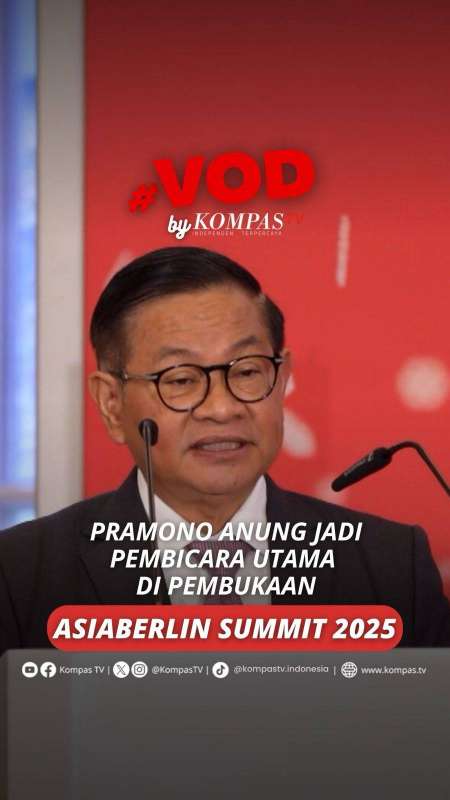 PRAMONO ANUNG JADI PEMBICARA UTAMA DI PEMBUKAAN ASIABERLIN SUMMIT 2025