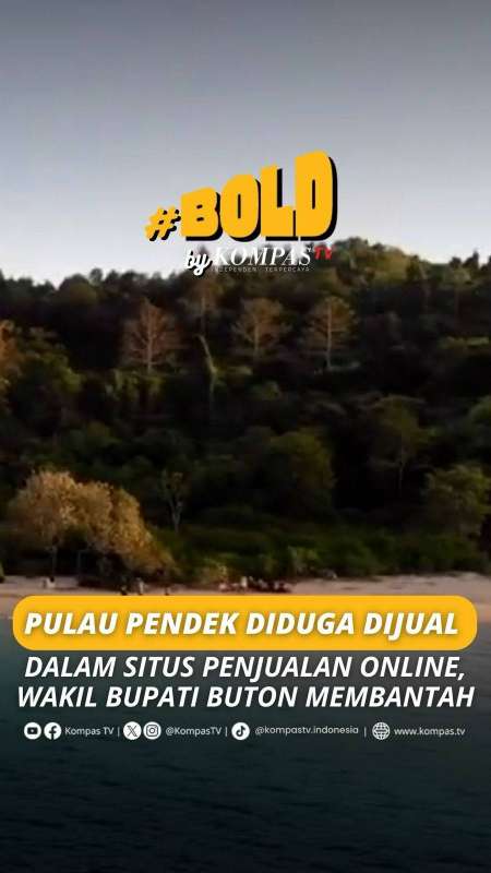 PULAU PENDEK DIDUGA DIJUAL DALAM SITUS PENJUALAN ONLINE, WABUP BUTON MEMBANTAH