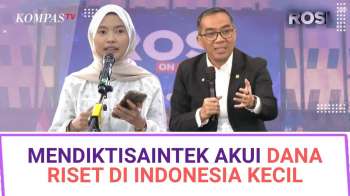 Buka-bukaan! Mendiktisaintek Brian Akui Dana Riset Di Indonesia Kecil | ROSI