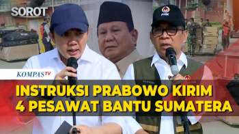 Seskab Teddy Sampaikan Instruksi Prabowo Kerahkan 4 Pesawat Bantu Sumatera