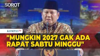 Prabowo Minta Maaf Sering Panggil Menteri Sabtu-Minggu: Mungkin 2027 Tak Lagi