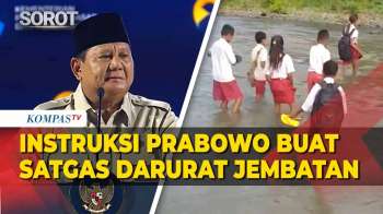 Instruksi Prabowo Untuk Satgas Darurat Jembatan: Mereta Pertaruhkan Nyawa Ke Sekolah