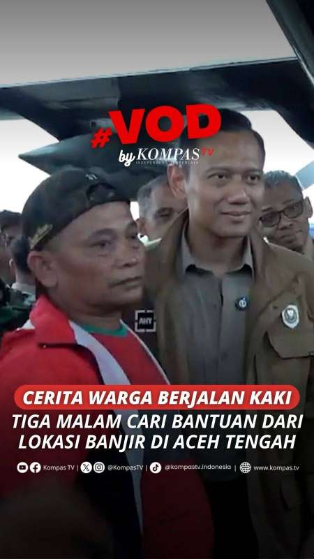 CERITA WARGA BERJALAN KAKI TIGA MALAM CARI BANTUAN DARI LOKASI BANJIR DI ACEH TENGAH