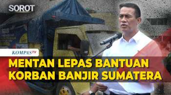 Mentan Amran Lepas Bantuan Korban Bencana Pulau Sumatera Senilai Rp34,8 Miliar