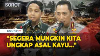 [FULL] Pernyataan Kapolri Dan Menhut Soal Usut Kayu Gelondongan Saat Banjir Di Sumatera
