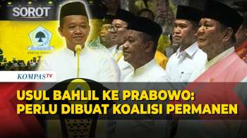 [Full] Pidato Bahlil Depan Prabowo, Usul Perlu Dibuat Koalisi Permanen