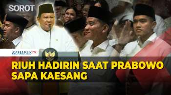 Riuh Hadirin Saat Prabowo Sapa Kaesang: Kok Lebih Ramai dari Abangnya?