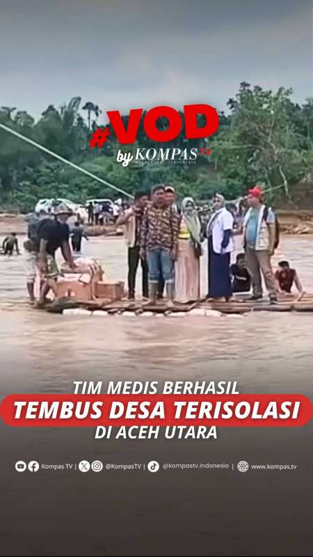 TIM MEDIS BERHASIL TEMBUS DESA TERISOLASI DI ACEH UTARA