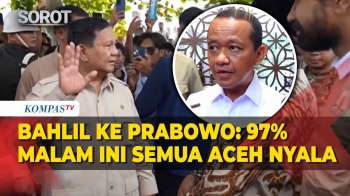 Prabowo Tanya Kondisi Listrik Di Aceh, Bahlil: 97% Malam Ini Semua Nyala