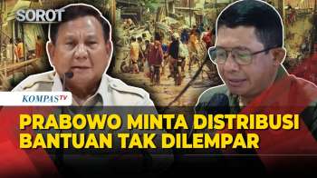 Prabowo Minta Distribusi Bantuan Dari Helikopter Tak Lagi Dilempar: Optimalkan Sling Load