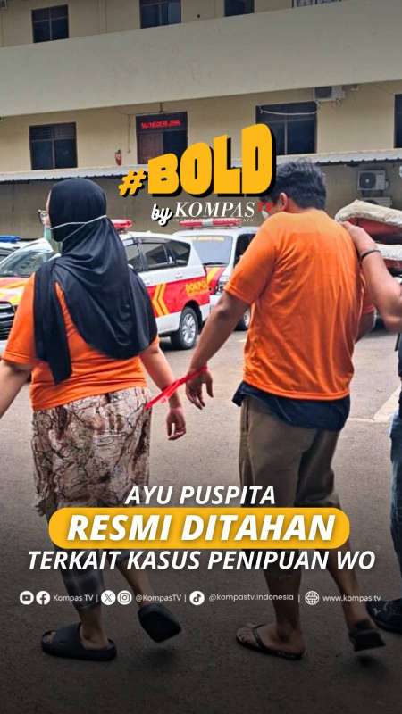 AYU PUSPITA RESMI DITAHAN TERKAIT KASUS PENIPUAN WO