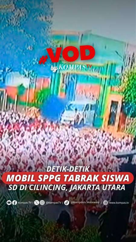 DETIK-DETIK MOBIL SPPG TABRAK SISWA SD DI CILINCING, JAKARTA UTARA