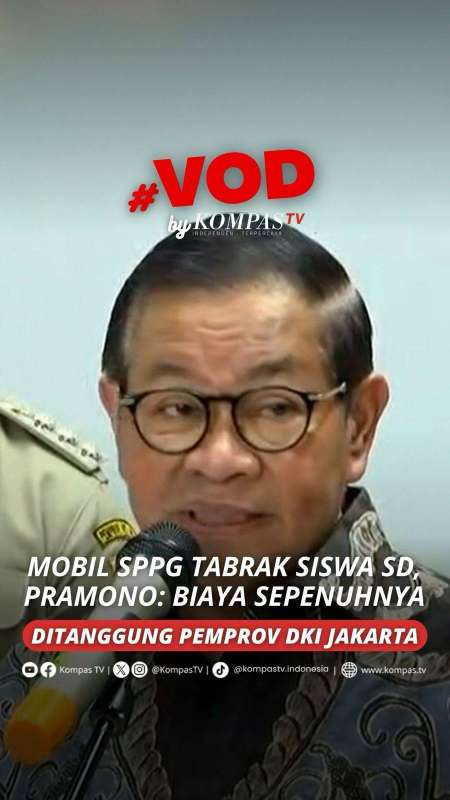 MOBIL SPPG TABRAK SISWA SD, PRAMONO: BIAYA SEPENUHNYA DITANGGUNG PEMPROV DKI JAKARTA 