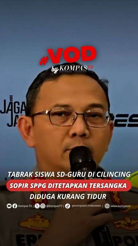TABRAK SISWA SD-GURU DI CILINCING, SOPIR SPPG DITETAPKAN TERSANGKA DIDUGA KURANG TIDUR
