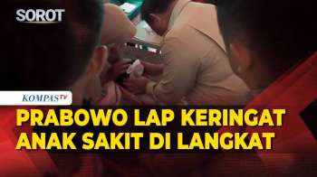 [FULL] Prabowo Kunjungi Pengungsi Di Langkat Sumut, Kompres-Lap Keringat Anak Sakit