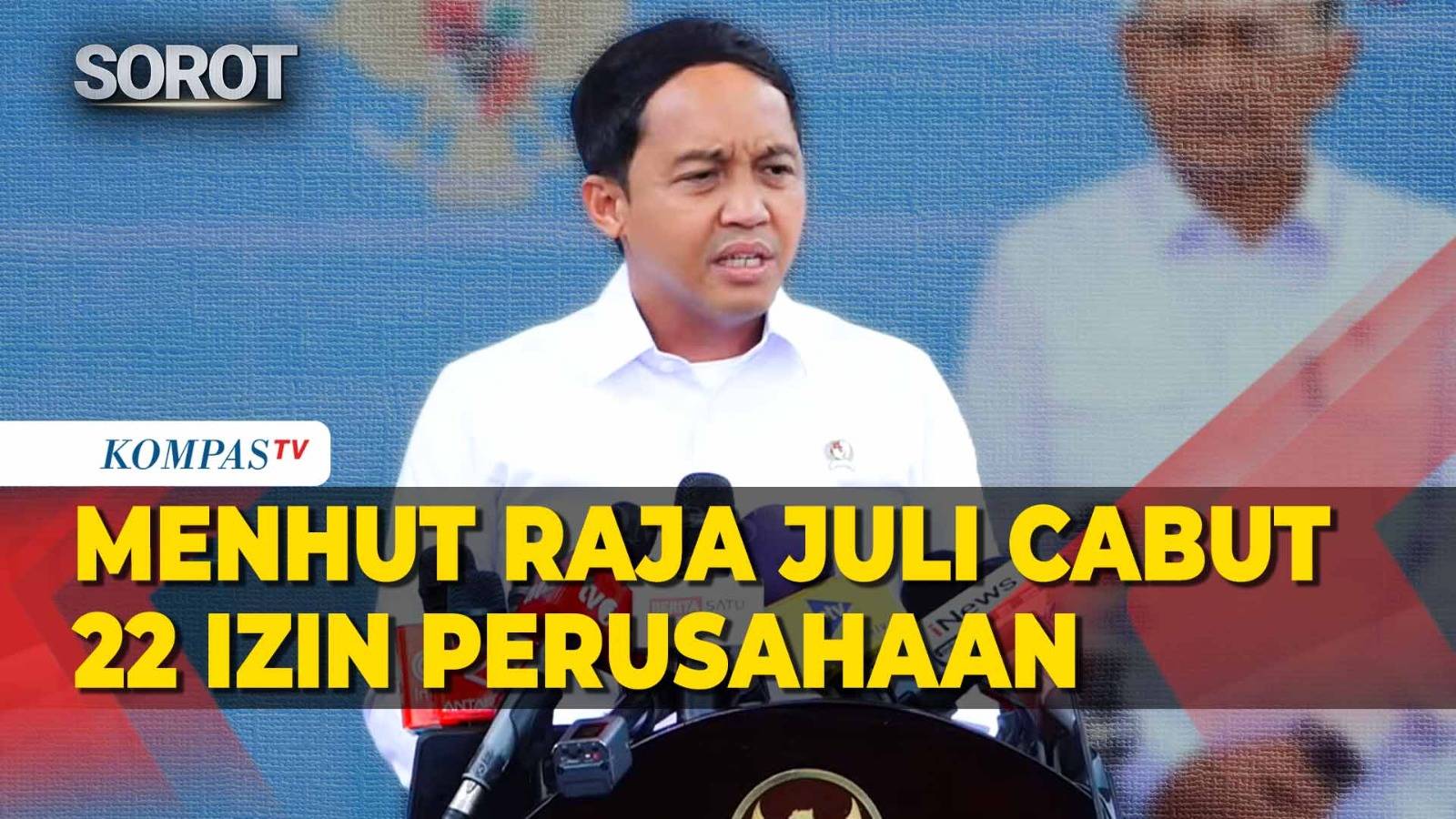 [FULL] Menhut Raja Juli Cabut 22 Izin Perusahaan Pemanfaatan Hutan Buntut Bencana di Sumatera