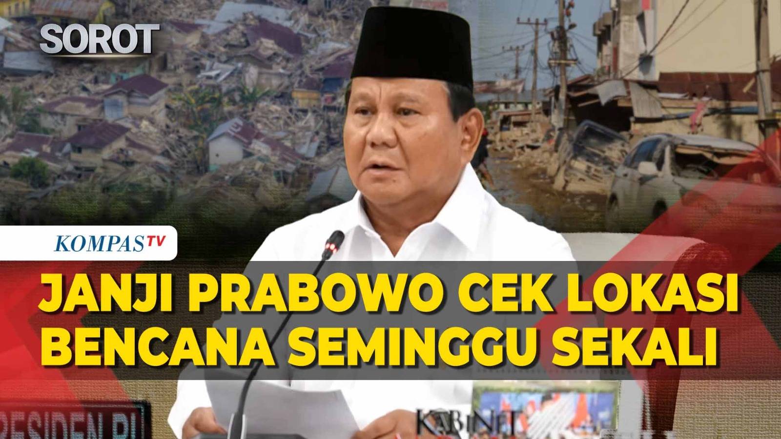 [FULL] Prabowo Pimpin Sidang Kabinet Paripurna, Bahas Bencana Sumatera hingga Soroti Perubahan Iklim