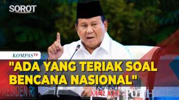Prabowo: Ada yang Teriak Bencana Nasional, Situasi Sumatera Terkendali