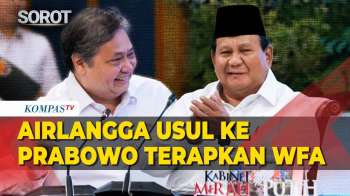 Menko Airlangga Usul Terapkan WFA 29-31 Desember, Presiden Prabowo Tepuk Tangan