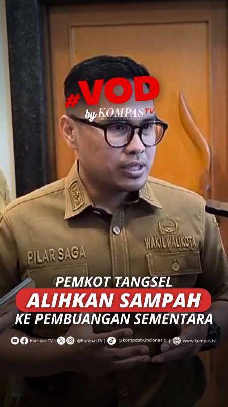 PEMKOT TANGSEL ALIHKAN SAMPAH KE PEMBUANGAN SEMENTARA